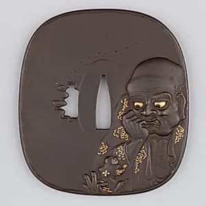 Sword Guard (Tsuba) by Unknown Artist