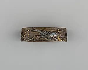 Sword-Hilt Collar (Fuchi) by Unknown Artist