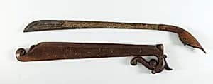 Sword (<i>Rudus</i>) and Scabbard by Muhammad Salih of Terumon