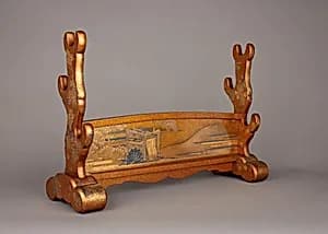 Sword Stand (Katana Kake) by Unknown Artist