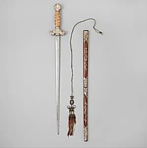Sword with Scabbard by Unknown Artist