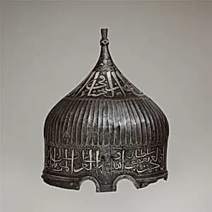 Turban Helmet by Unknown Artist