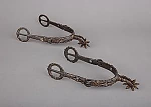 Two Rowel Spurs by Unknown Artist