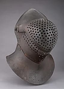 Visored Bascinet by Unknown Artist