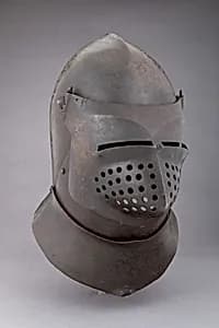 Visored Bascinet by Unknown Artist