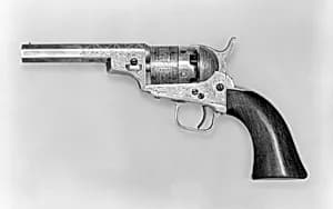 "Wells Fargo" Colt Revolver by Unknown Artist