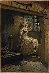 A Cosey Corner by Frank Millet