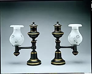 Argand Lamp by Henry N. Hooper and Company