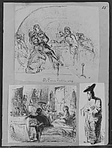 Artist's Studio (from Sketchbook) by James McNeill Whistler