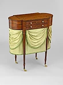 Astragal-end Work Table by Unknown Artist