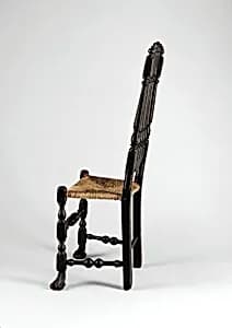 Banister-back chair by Unknown Artist