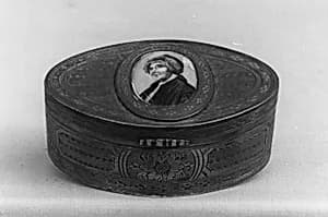 Box with Medallion Top by Charles Nicolas Cochin II