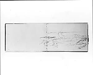 Breaking Waves (from Sketchbook VII) by William Trost Richards