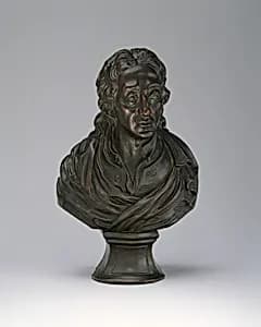 Bust of John Locke by Martin Jugiez