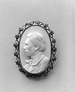 Cameo Portrait of Frederick Marshall by Unknown Artist