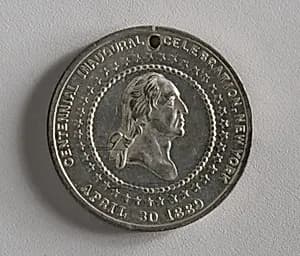 Centennial of Washington's Inauguration by Unknown Artist
