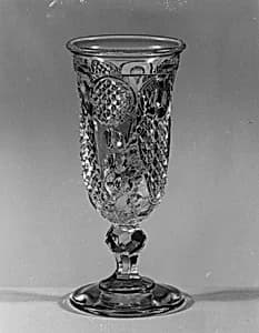 Claret Glass by Unknown Artist