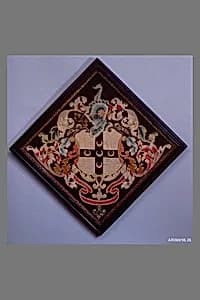Coat of Arms by Mary Ann Thomas|Mrs. Deborah Snow's School|John and Samuel Gore