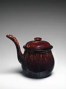 Covered Bean Pot by Lyman, Fenton & Co.