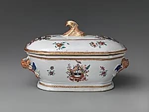 Covered Sauce Tureen by Unknown Artist