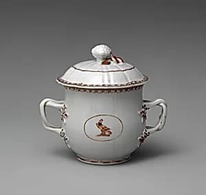 Covered Sugar Bowl by Unknown Artist