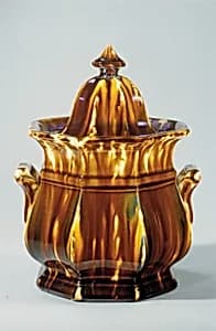 Covered Sugar Bowl by United States Pottery Company