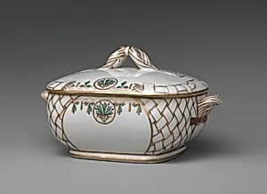 Covered Vegetable Dish by Union Porcelain Works