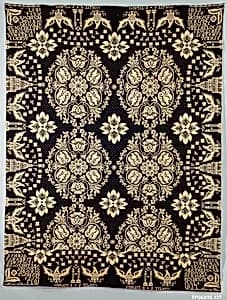 Coverlet, Agriculture & Manufactures pattern by Unknown Artist
