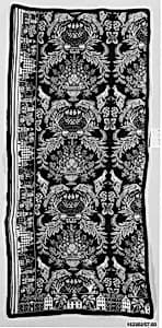 Coverlet fragment by Unknown Artist