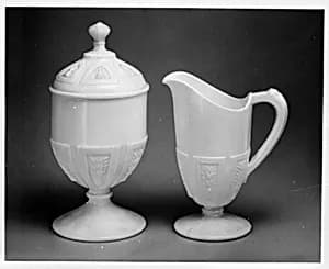 Cream Pitcher by Hobbs, Brockunier and Company