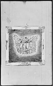 Crucifixion with Angels (from Sketchbook) by John William Casilear