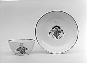 Cup and Saucer by Unknown Artist