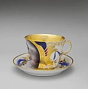 Cup and Saucer by Rudolph T. Lux