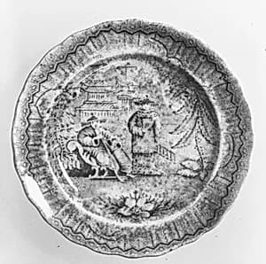 Cup Plate by Unknown Artist