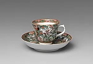 Demitasse Cup and Saucer by Unknown Artist
