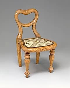Dollhouse Chair by Unknown Artist
