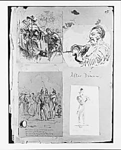 Dress Parade (from Sketchbook) by James McNeill Whistler
