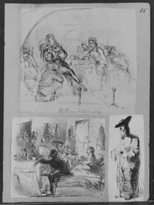Elderly Bearded Man (from Sketchbook) by James McNeill Whistler
