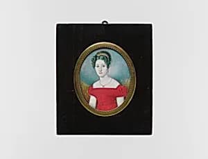 Eugenie Simon by Louis Antoine Collas