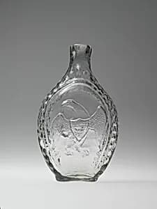 Figured flask by Unknown Artist