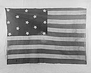 Flag by Elizabeth Schuyler Hamilton (1757-1854)