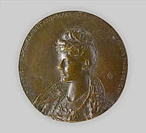 Frances Folsom Cleveland by Augustus Saint-Gaudens