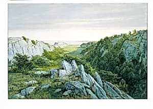 From Paradise to Purgatory, Newport by William Trost Richards