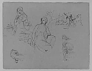 (From Sketchbook) by Thomas Sully