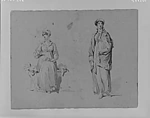 (From Sketchbook) by Thomas Sully
