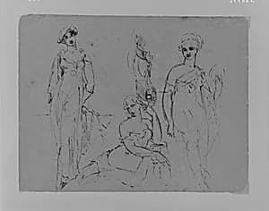 (From Sketchbook) by Thomas Sully