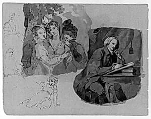 (From Sketchbook) by Thomas Sully