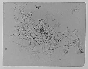 (From Sketchbook) by Thomas Sully