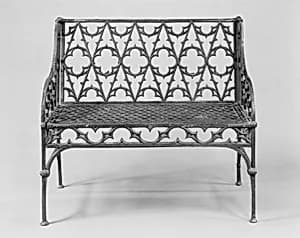 Garden Settee by Unknown Artist