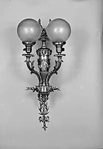 Gas Lighting Fixture by Unknown Artist